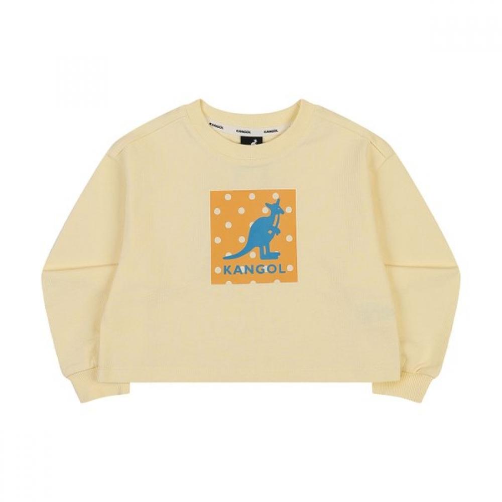 Kangol Kids Kangaroo Dot Graphic Sweatshirt Yellow Sa 2106 yellow/110