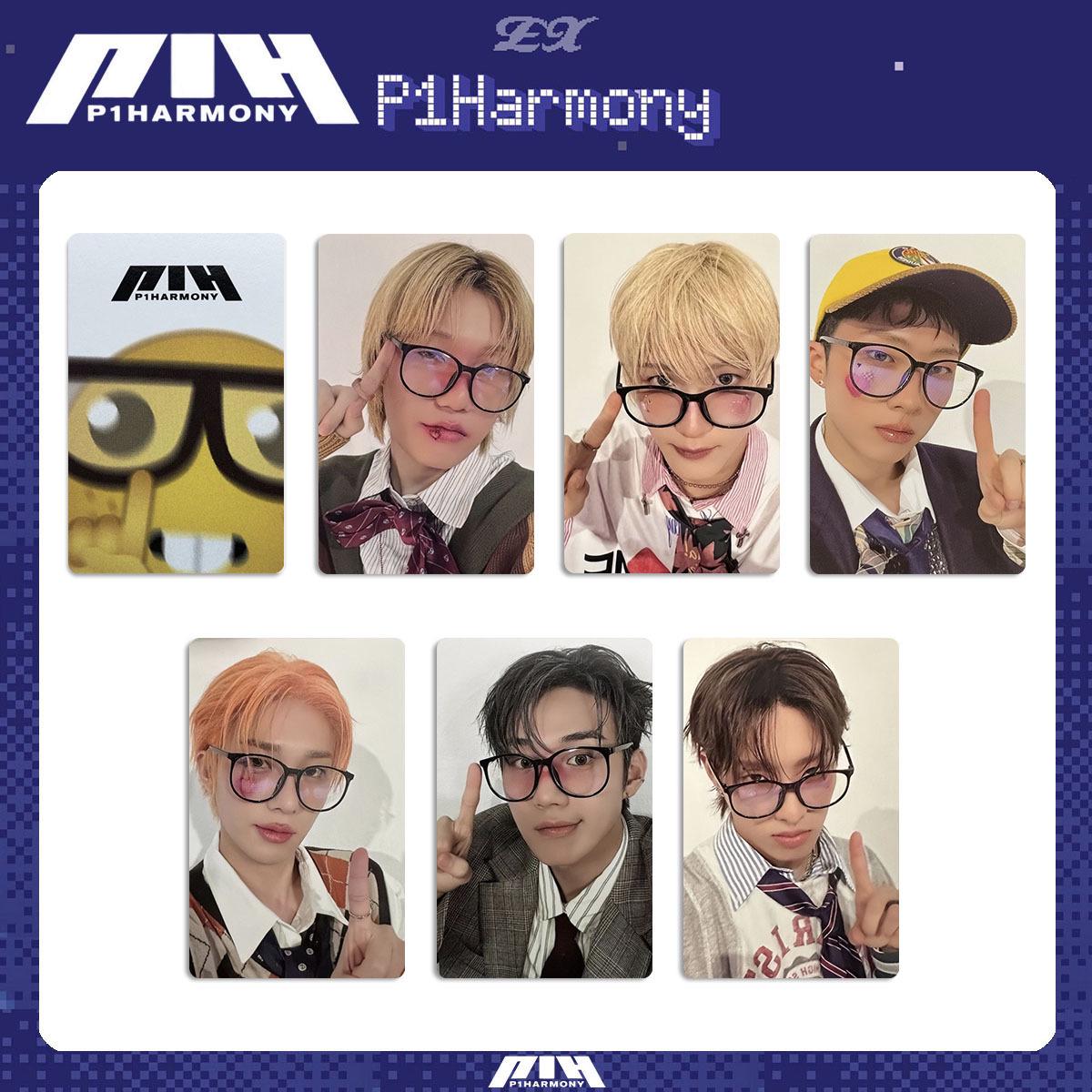 P1Harmony EX Album Merchandise - QUOKKA Bonus Photocard & Group Random Card