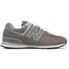 New Balance 574 Suede Abrasion Resistant Breathable Balance Low Top Casual City Commuting Running Shoes Unisex Gray (Unisex)