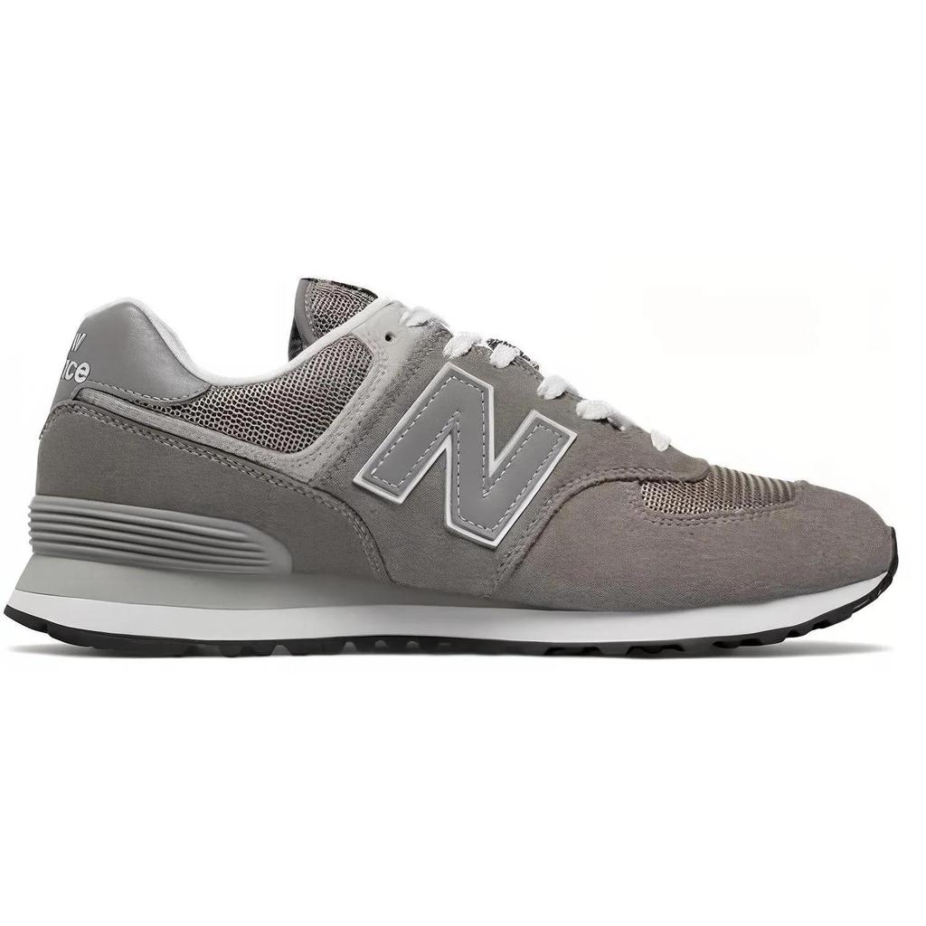 New Balance 574 Suede Abrasion Resistant Breathable Balance Low Top Casual City Commuting Running Shoes Unisex Gray (Unisex)