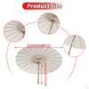 Blank Paper Umbrella Photography Prop Craft Decorative Rustic Birthday Gift DIY Chinese Painting for