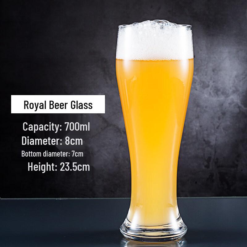 ZISIZ Handmade Commercial Craft Beer Glass