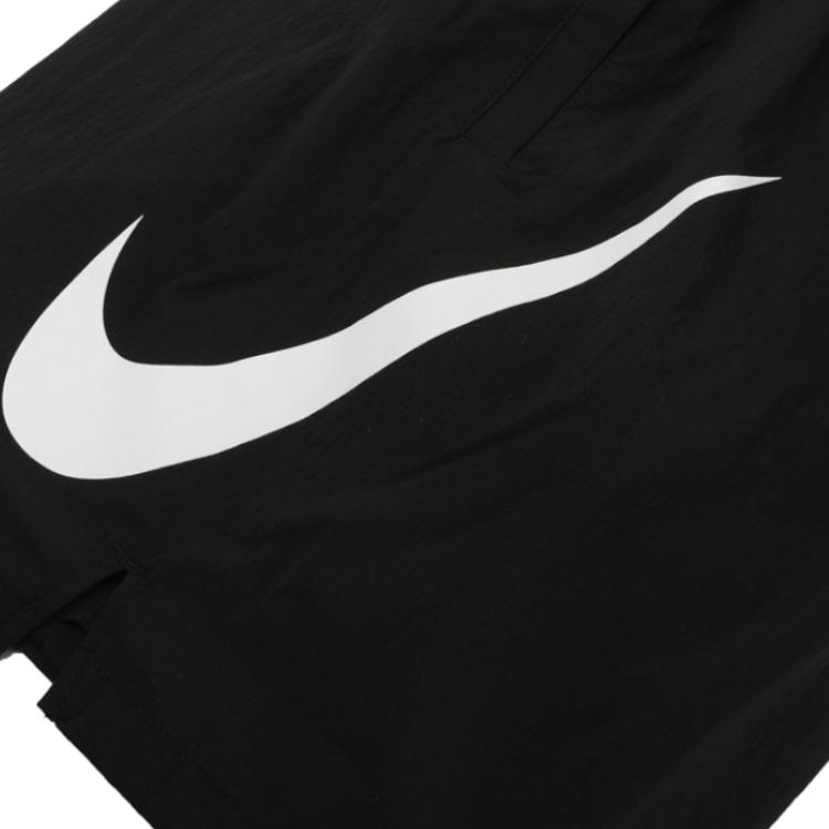 Nike Elastischer Bund Sport Fußballshorts Mit Großem Logo Herren Unterteile Schwarz AQ0665-010