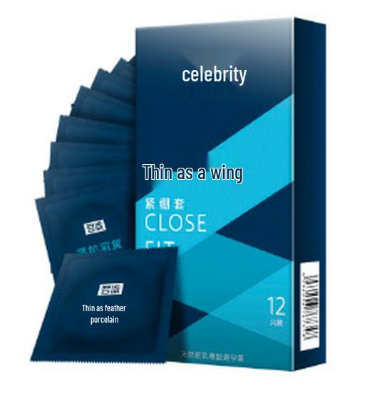Celebrity Extra Lubricated G-Spot Ribbed Ultra Thin Small Condoms