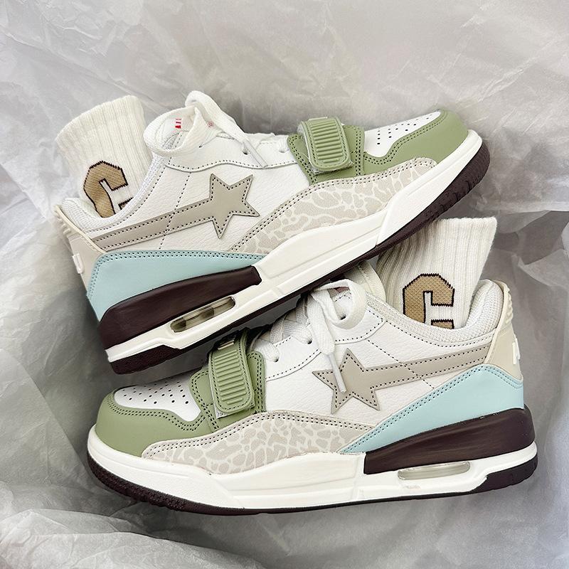 

Корейский ins ветер воздушная подушка повседневные кроссовки для бега для пар тренд ulzzang контрастный цвет колледж дышащие спортивные кроссовки для мужчин и женщин 44