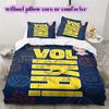 Haikyu Cool Printed Anime Duvet Cover Bedding Set 3 Piece Cartoon Quilt Cover Pillowcases Bedroom Decor Collection_LIAN