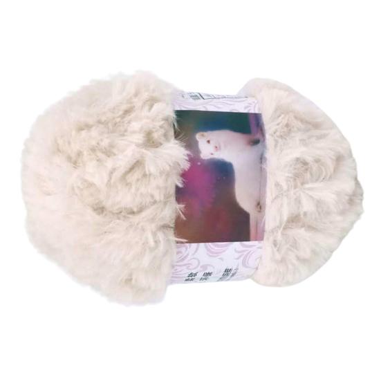 1 Roll 50g Fluffy Skin-frendly Crochet Thread Polyester Clear Texture Knitting Cotton Yarn Clothing Accessories