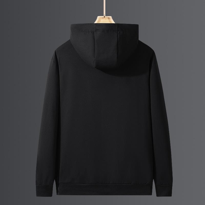 Large Size Sweater Men'S Hooded Men'S Korean Version Slim-Fitting Youth Short-Sleeved Casual Personalized Top Jacket