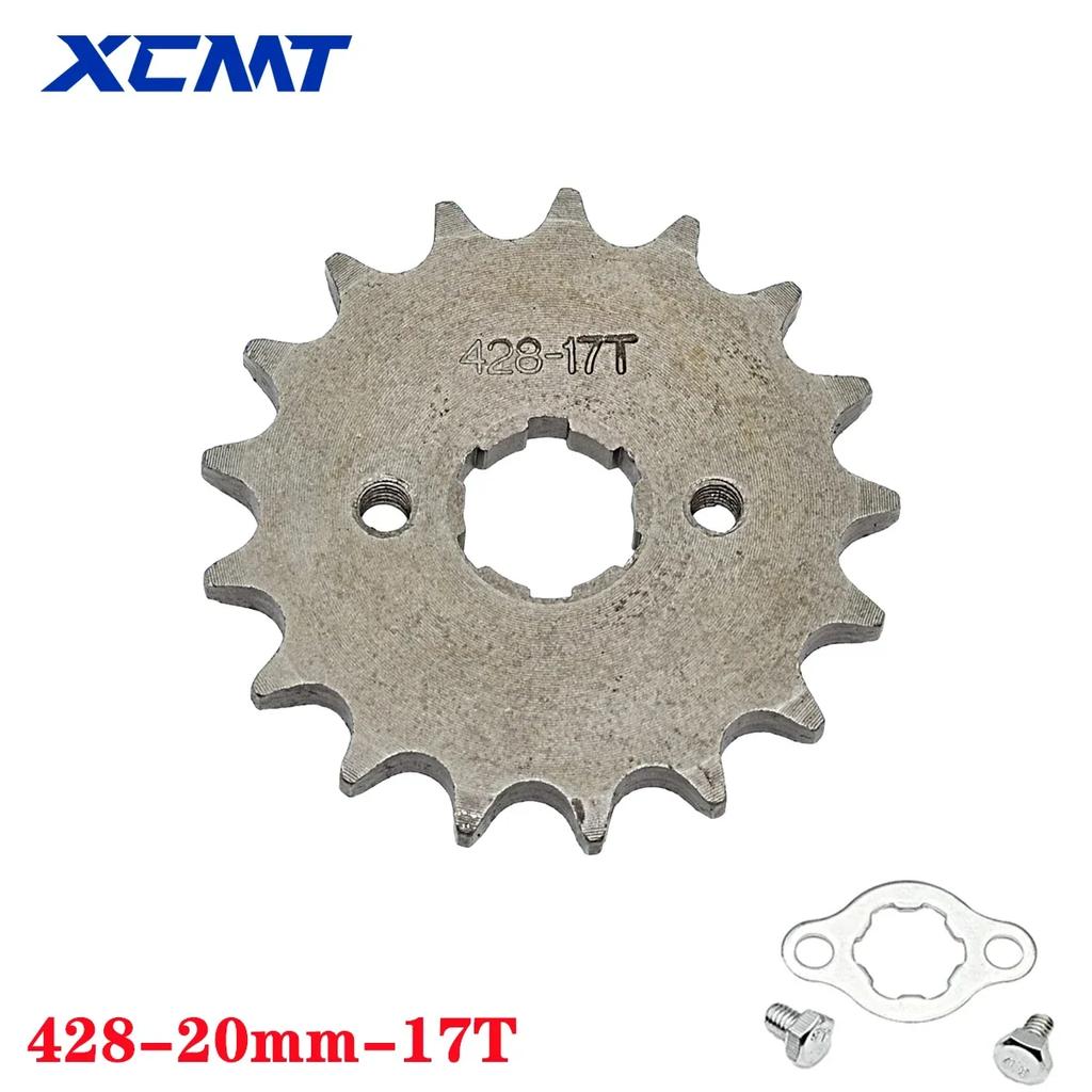 428# 20mm 10T-19T Vorderritzel für BSE SSR SDG KAYO Dirt Pit Bike ATV Quad Go-Kart Moped Buggy Roller Motorrad