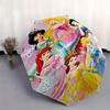Princesses, Fantasy Automatic Opening and Closing Umbrella, Compact Travel Umbrella, Lightweight and Portable, Suitable for Beach Commuting
