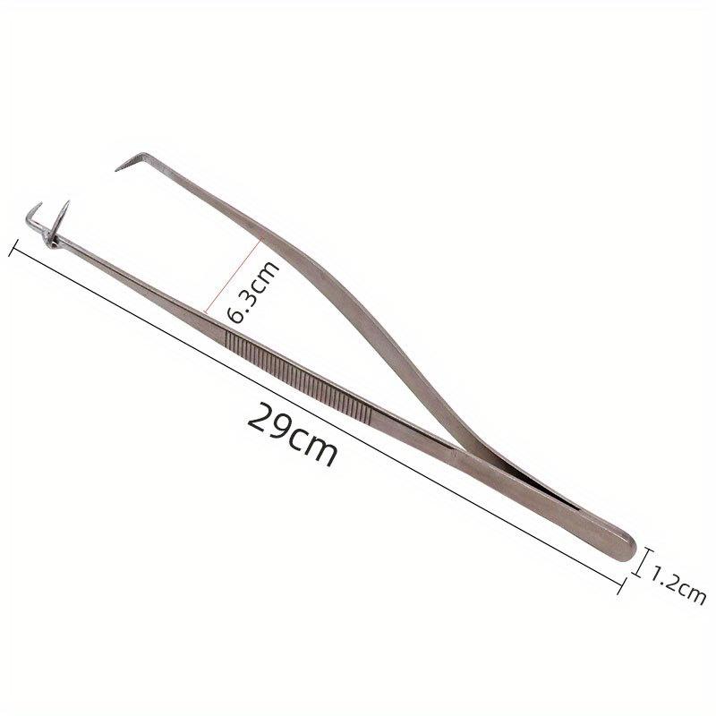 Pottery Tools Stainless Steel Glaze Clamp Dip Glaze Clamp DIY Ceramic Clamp Plate Spoon Glaze Coloring Tool Clay Clamp