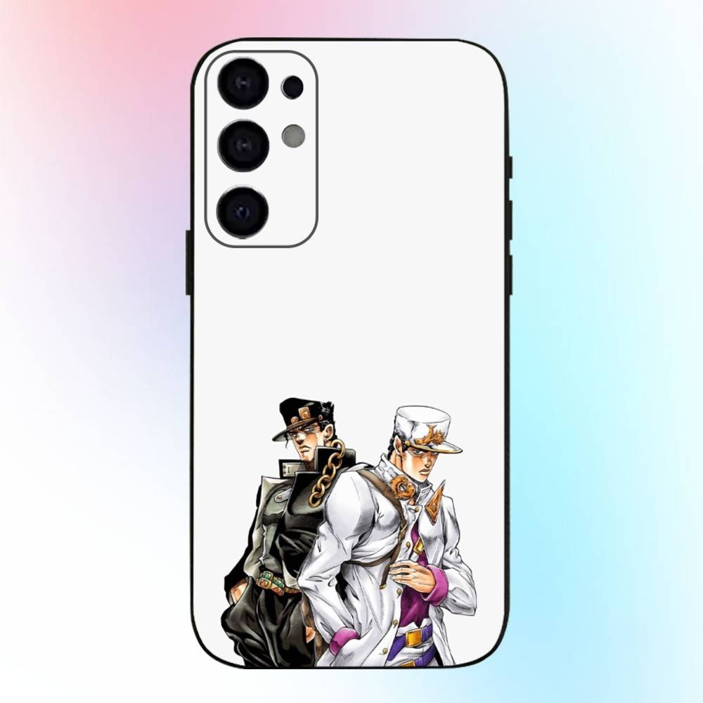 JOJO Thus Spoke Kishibe Rohan Phone Case For Samsung S25,S24,S21,S22,S23,S30,Ultra,S20,Plus,Fe,Lite,Note,10,9,5G Black Cover