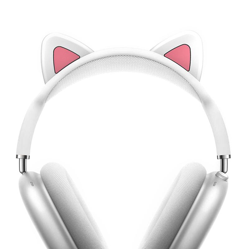 Cat Ears Silicone Headphone Headband Protectors For Apple Airpods Max Headphone