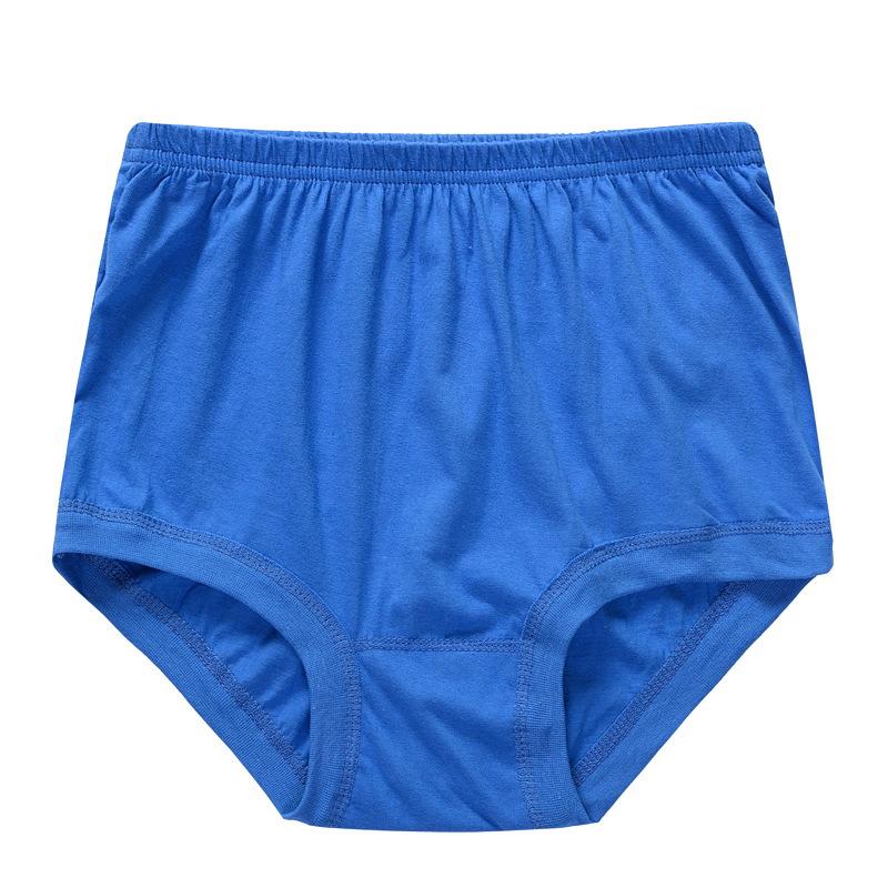 High Waist Plus Size Cotton Briefs for Older Men