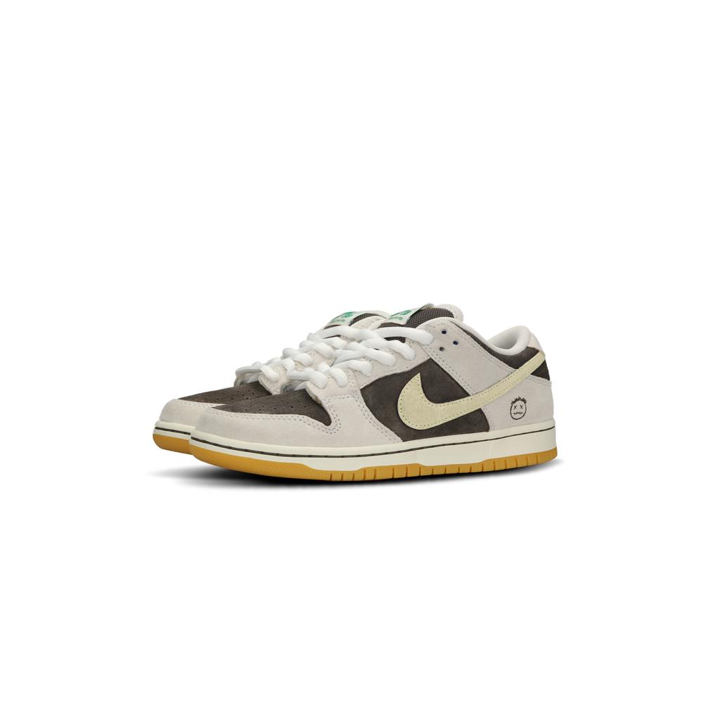 Nike Dunk SB Slip Resistant Cushioning Abrasion Resistant Low Top Skateboard Shoes Unisex Beige Brown HF3704-001(Team333-)