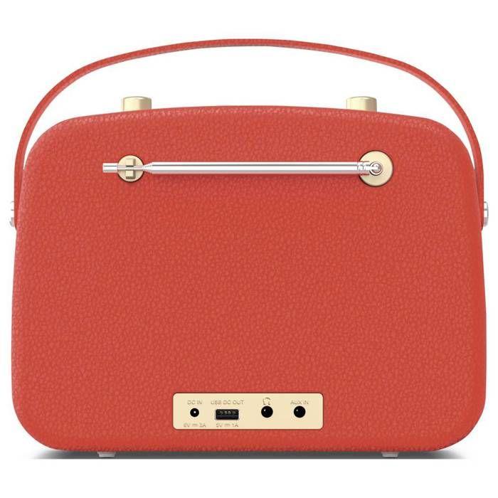 TechniSat TRANSITA 130, rot Radio de table DAB+, FM rouge