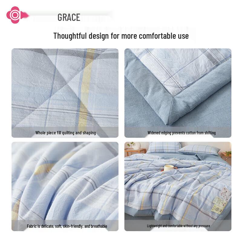 Jie Li Ya Pure Cotton Summer Quilt