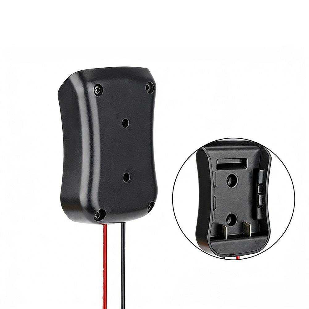 Battery Connector Tool Parts For DeWalt Power Tools 18-20V Lithium Battery Connector Power Tool Accessories Plastic Black