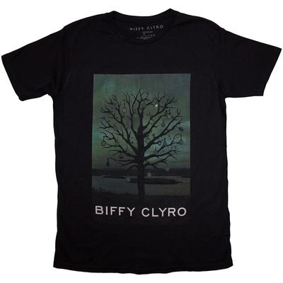 Biffy Clyro Černé Oficiální Luster Pánské Unisex Tričko-