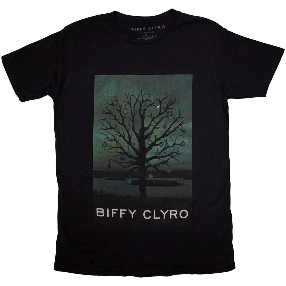 Biffy Clyro Черная Официальная Футболка-люстра Мужская Унисекс- XL