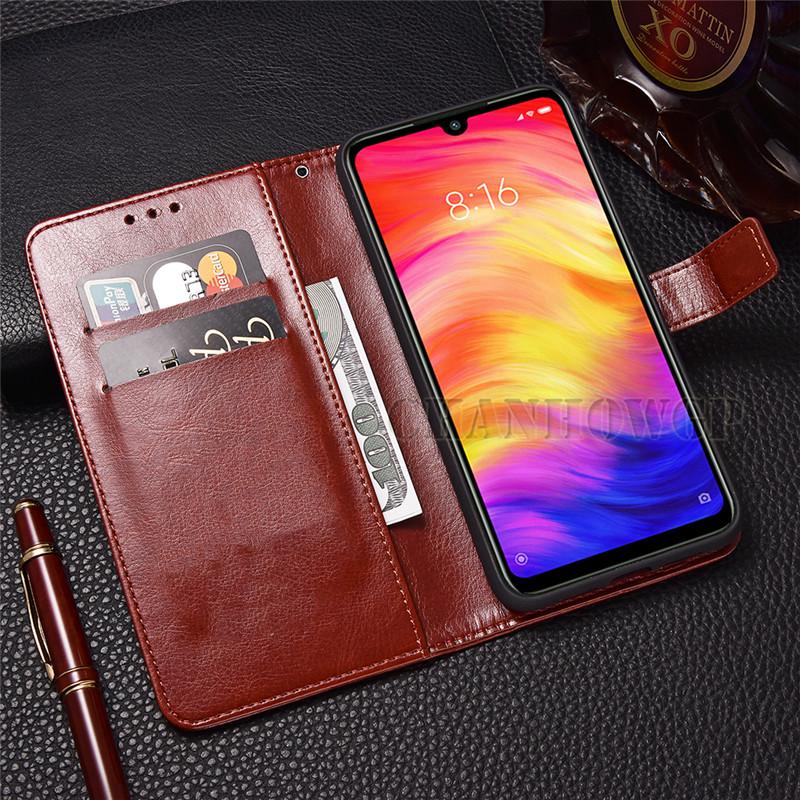 כיסוי עור עם מכסה מתקפל עבור Xiaomi Redmi 8 8A 7A 6 5 Plus K30 K20 Note 8T 8 7 6 Pro Mi 9 A3 A2 Lite