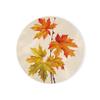 4Pcs Fall Thanksgiving Coasters Vintage Autumn Leaves Ceramic Coasters Absorbent Harvest Cup Mat Thanksgiving Party Table Decor