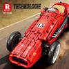 1809PCS Retro Formula 500 Racing Car Building Blocks 1:8 Car Model Bricks Desktop Ornament Kids Educational DIY Toy Holiday Gift