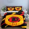Angola Football Logo Bedding Set Bedding Duvet Cover Set Duvet Cover Pillowcases  (1 * Duvet Cover 2 * Pillowcases, Without Duvet Insert)
