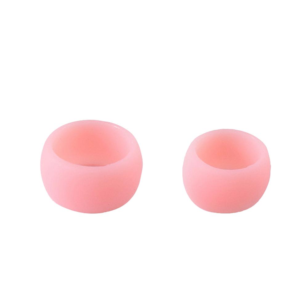 2 Pcs Soft Silicone Penis Ring Male Cock Ring Sex Lock Loop Phimosis Correction Device Men Foreskin Corrector Delay