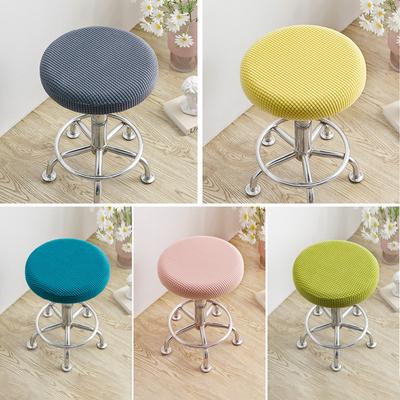 Kulatý potah na stoličku Polar Fleece Elastický potah na barovou stoličku Proti ušpinění Potah na potah domácí jídelní židle