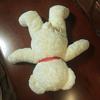[USED] Plush polar bear bear teddy bear white Christmas