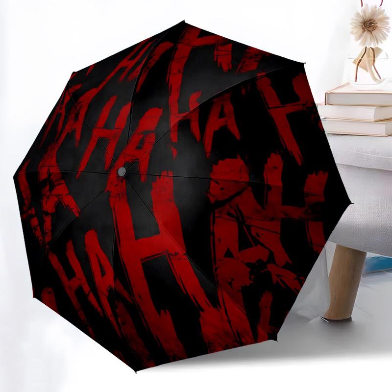 

1pc HAHA Laughter Automatic Open/Close Umbrella - Compact Travel Umbrella, Gift for Birthdayyy251208172