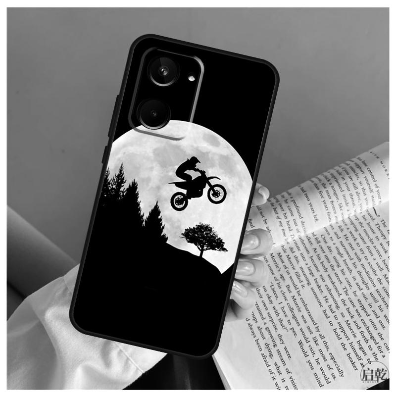 Moto Cross Motorcycle Sports For Realme C61 C63 C71 C55 C67 C51 C75 C65 C53 C35 11 12 13 14 Pro Plus GT6 GT7 15 Pro Case