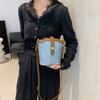 Retro Niche Bag Women's Bag 2025 New Popular Aesthetic Summer Texture Messenger Bag Fashionable Shoulder Bucket Bag