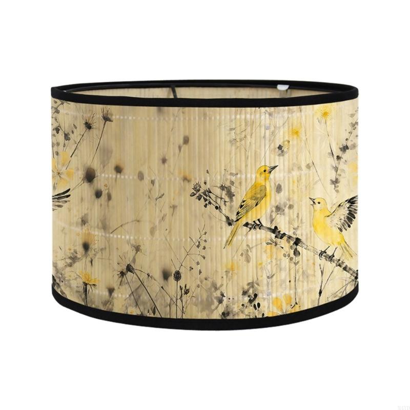 E27 Bamboo Lampshades Wall Light Cover Table Light Shade Elegant Decorative Lighting Accessories Enduring M4YD