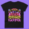 He Is Risen Happy Easter Womens T-Shirt Mens Tops Tees Unisex
