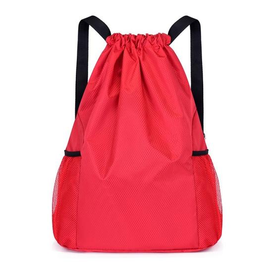 Gym Rucksack Wasserdicht Hohe Kapazität Kordelzug Gürtel Tragbare Frauen Männer Radfahren Reise Sporttasche für Outdoor