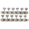 ViaGasaFamido Guitar Tuning Pegs for Easy Stringed Instruments 12-String Guitars, Installation, Wear-Resistant,