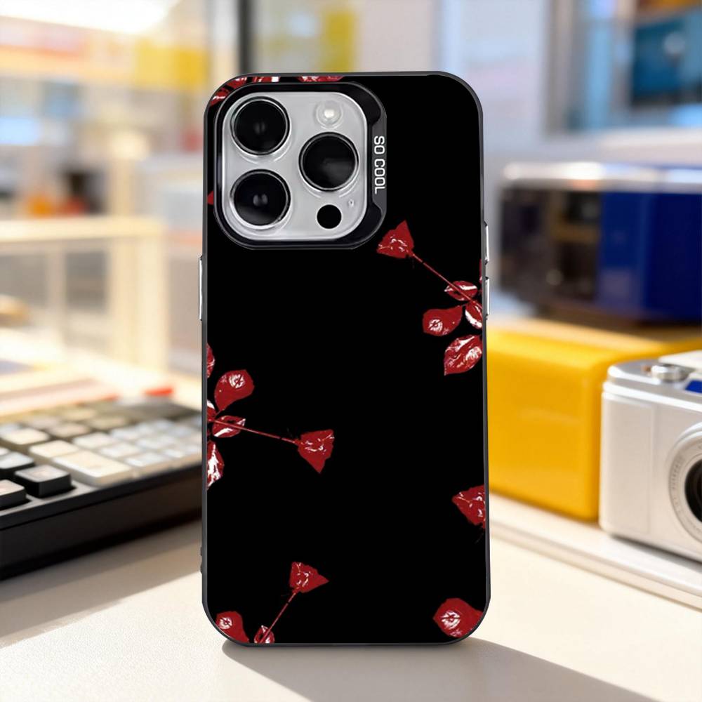 

Band D-Depeches M-Modes Cool Phone Case For iPhone 17,16,15,14,13,12,11,Pro,XS,Max,Plus,Mini,SE4,E Black Matte Shockproof Cover iPhone14ProMax