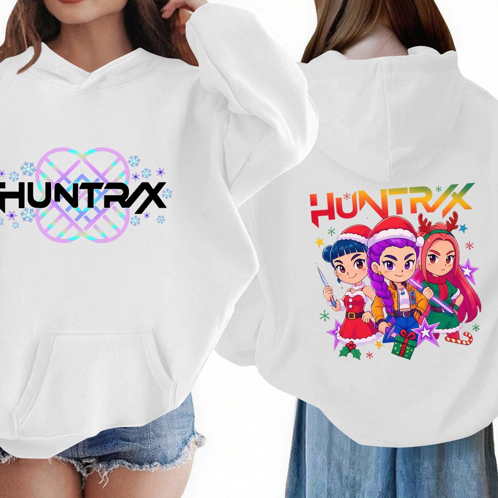 Children's Long-sleeved Loose Pullover Letter-printed Hooded Sweatshirt