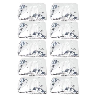 10 STÜCKE Aluminiumfolien-Haube Tiefenpflege Haarfärbung Duschhauben für Heim- und Salongebrauch