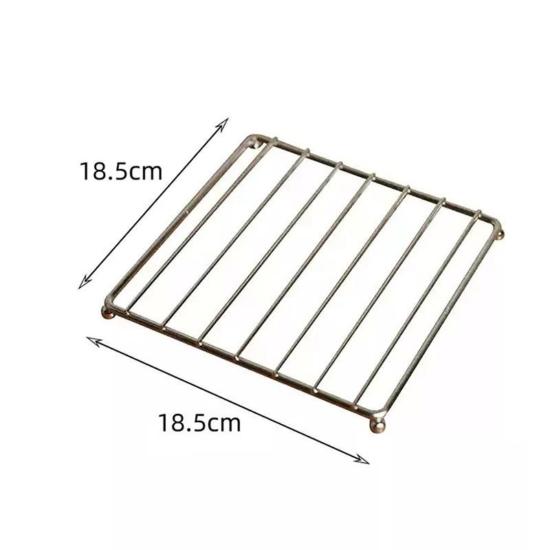 Household Square Placemat Pan Pot Mat Holder Stand  Placemats Cookware Mats Drink Coasters Kitchen Tools Placemat