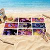 Digital Circus Beach Towel Soft Durable Quickdry Comfortable Lightweight Perfect For Traveling Yoga Camping And Swimming