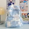 Schoolbag College Style Backpack Women's 1011 New Fashion Casual Tie-dye Travel Backpack Junior High School College Bag
