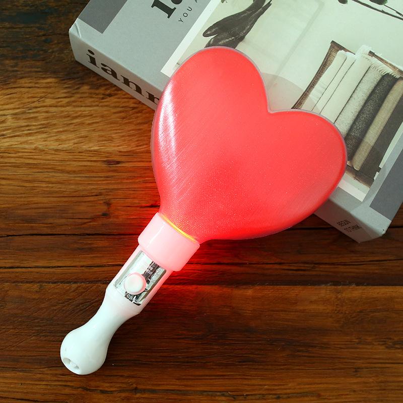LED Concert Glow Stick: Heart, Star, Five-Pointed Shapes for Flashing Light Shows