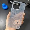 Little Cat Cartoon Phone Case For IPhone 17 Case IPhone 16 Pro Max 11 15 14 12 Pro Max 16e 7 8 Plus SE Air Silicone Soft Cover
