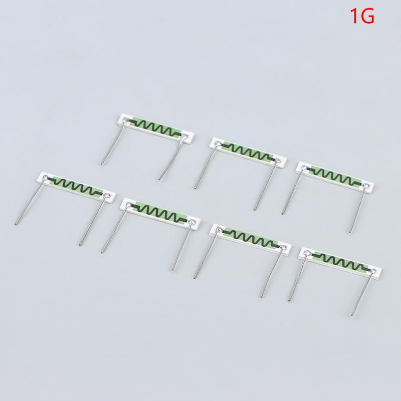 6Pcs Hvr82Al2204J Keramik Chip100M/200M/300M/500M/1G Metall Nicht-Induktive Glas Glasur Hohe-Spannung Widerstand