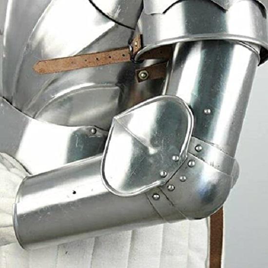 Zestaw 20 Gauge Steel Metal Muscle Complete Medieval Knight Arms Arms
