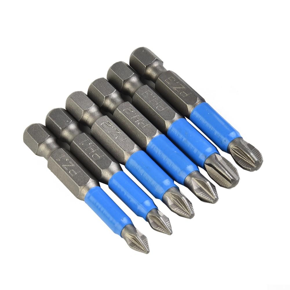 

Wear Resistance Screwdriver Bit 1pc Hardness Magnetic 6pcs