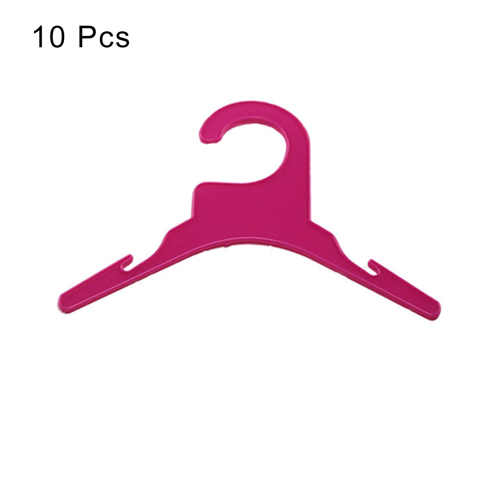

TDStore 10Pcs Пластиковий собака Щеняча Кіт Одяг Вішалка Стійка Організатор зберігання Зоотовари S